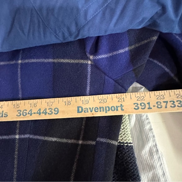 STYLE BUNDLE Women’s Vintage Blue Jacket Shirt Sweater Pepe Jeans plaid M L - Picture 14 of 16